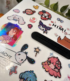 Sanrio Sticker Pack 03 Sparkling Laminate Handmade Stickers By Rabbit Paw Studio