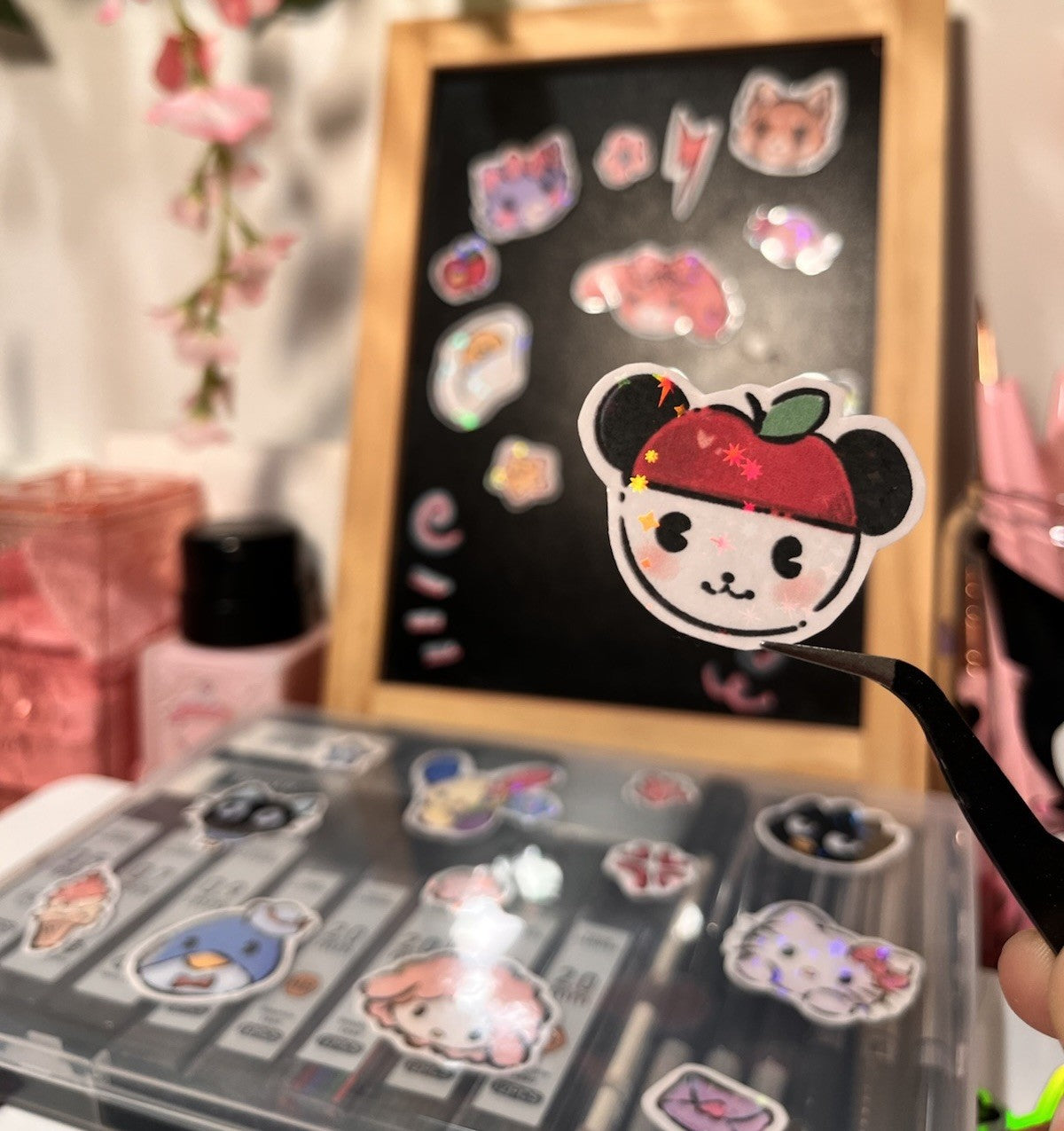 Sanrio Sticker Pack 04 Sparkling Laminate Handmade Stickers By Rabbit Paw Studio